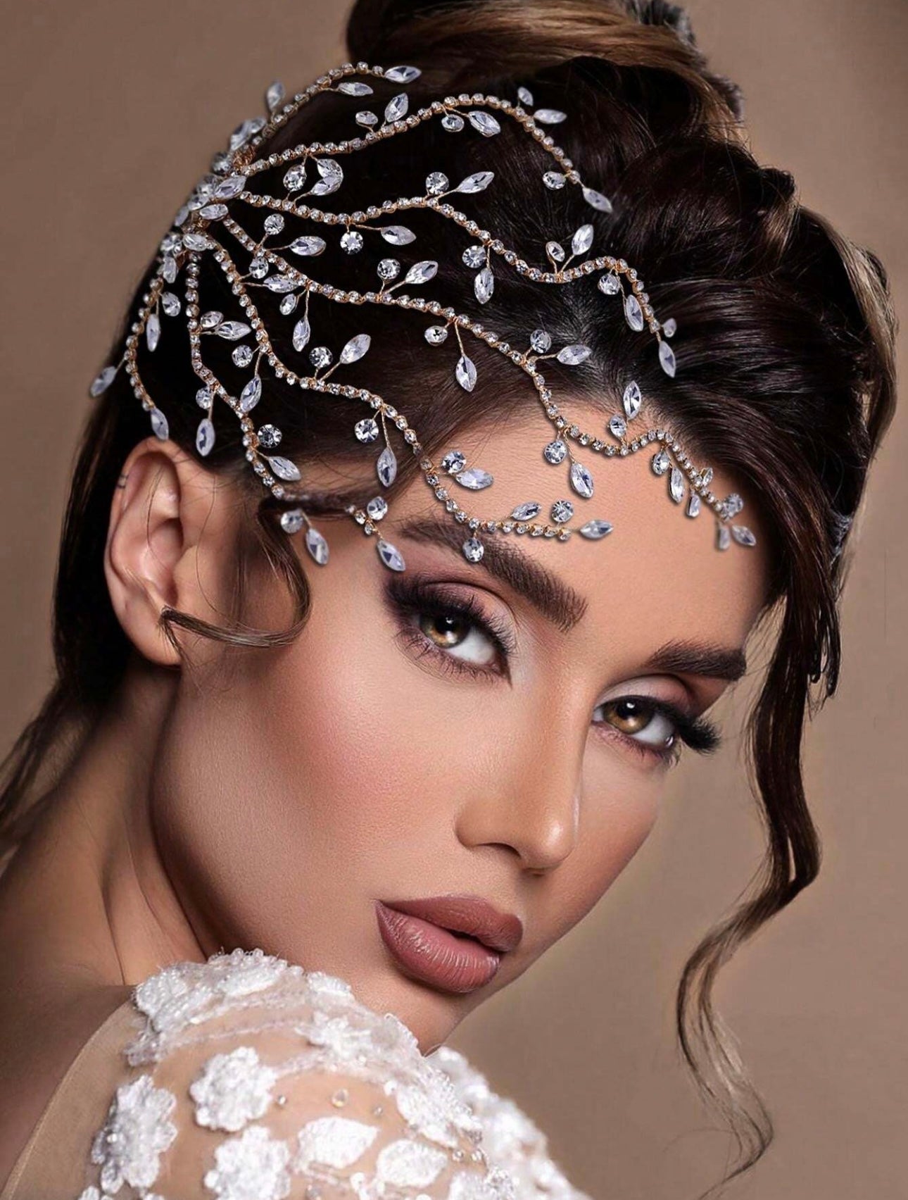 Rhinestone hair accessory