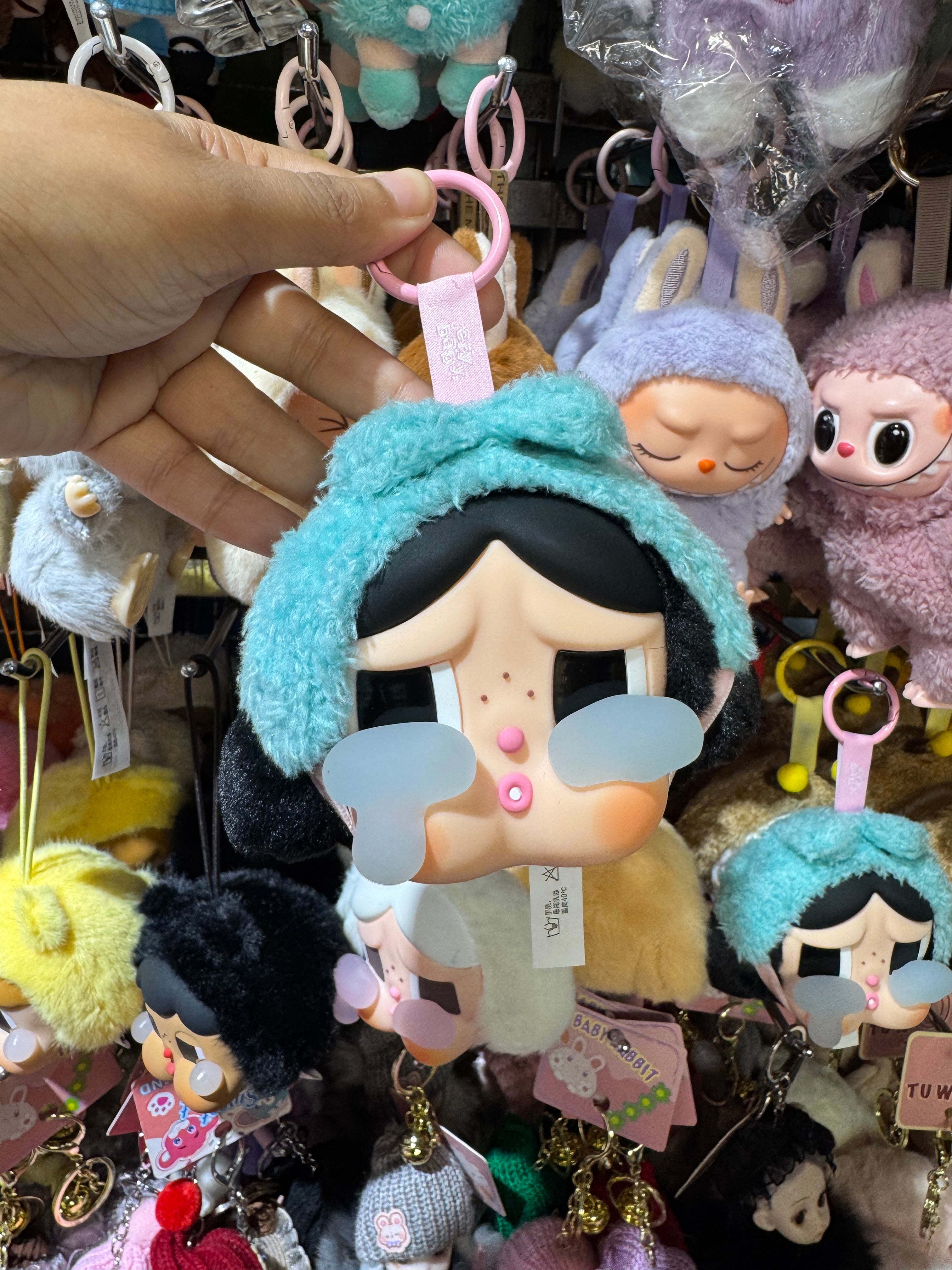 Labubu & Cry Baby bag charm /key charm