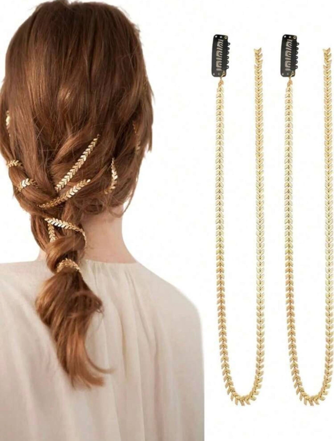 Spiral hair clips 2 pc