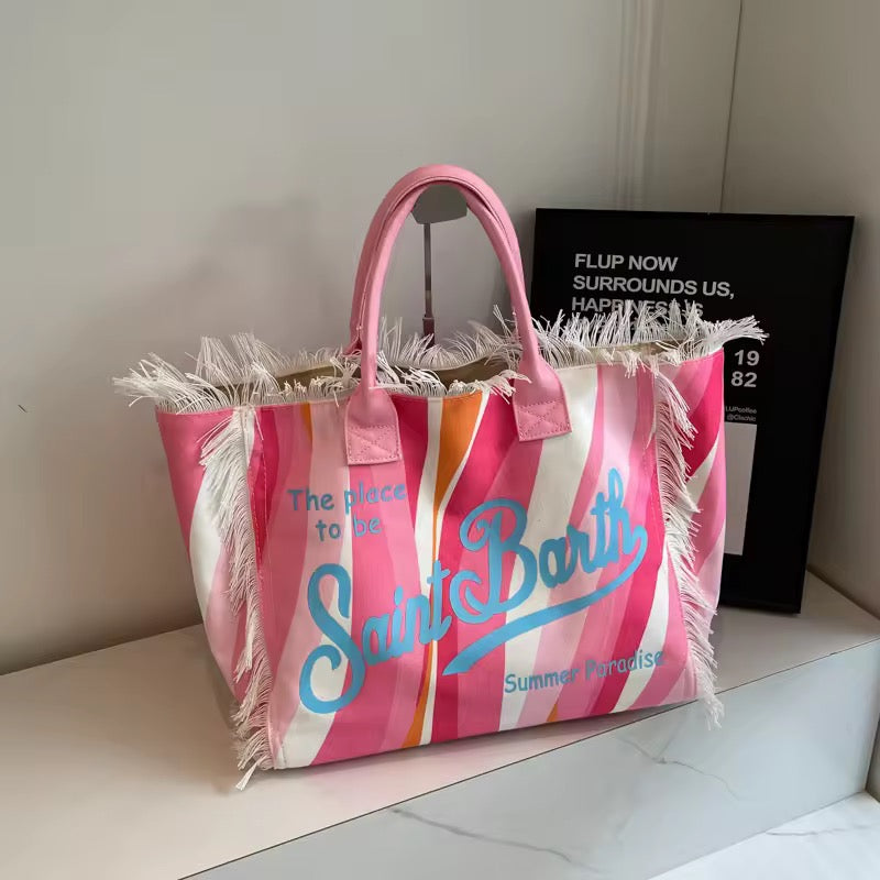 Denim saint barth bag