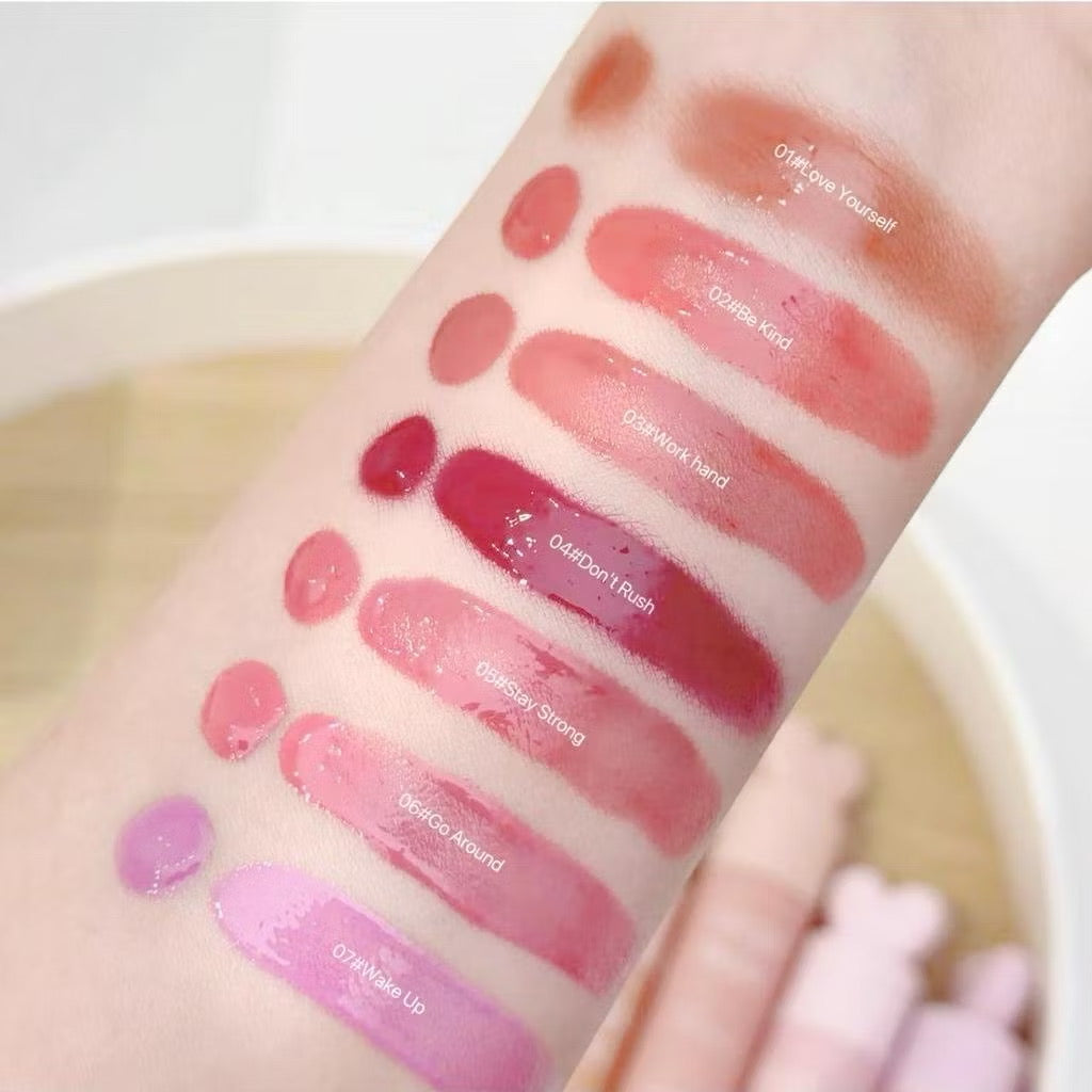 Gege heart top liquid blush