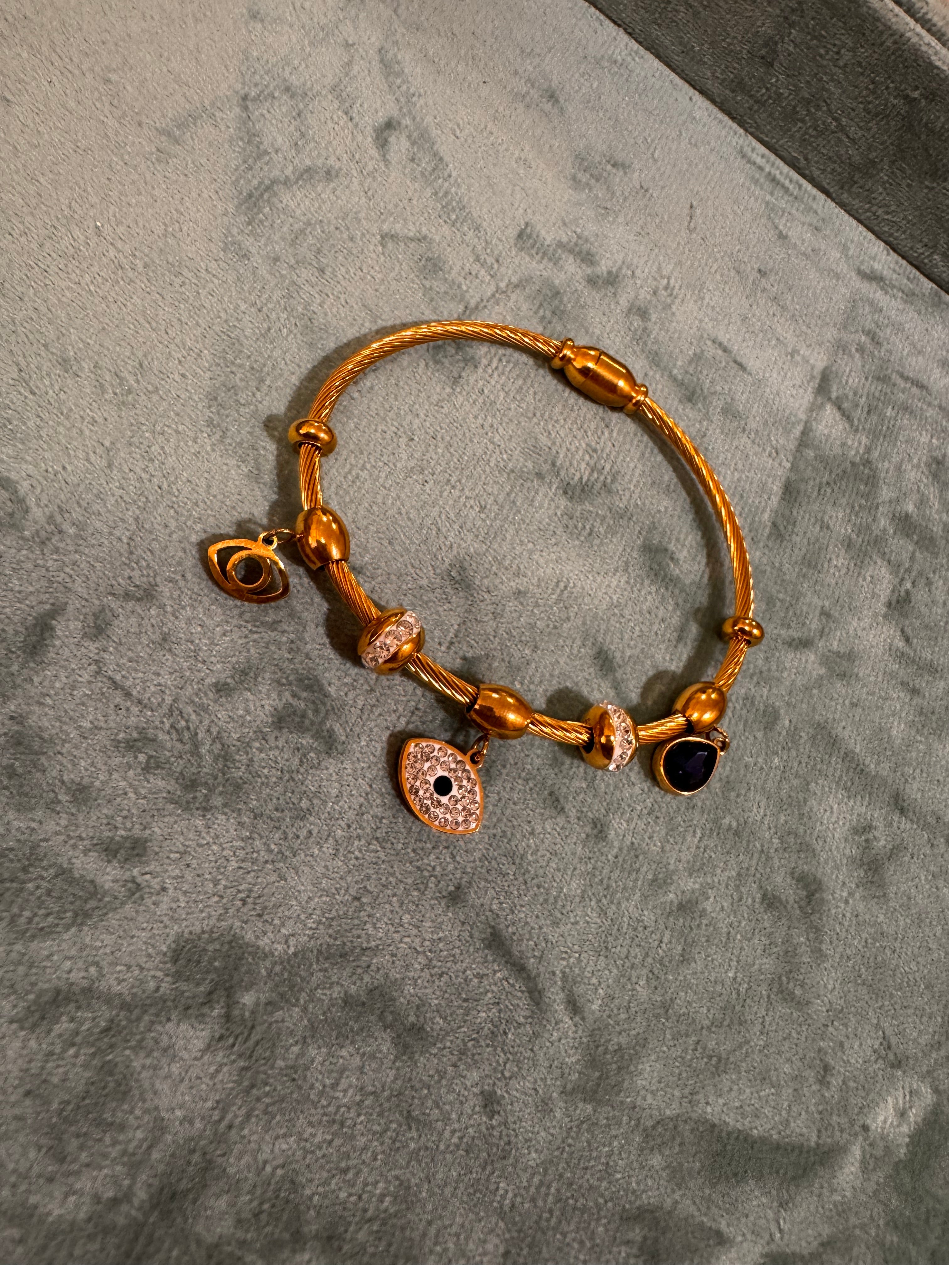 Anti tarnish stack bangles (Each)