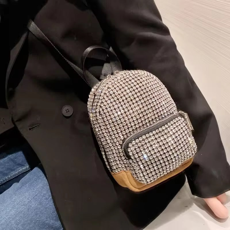 Rhinestone mini bag
