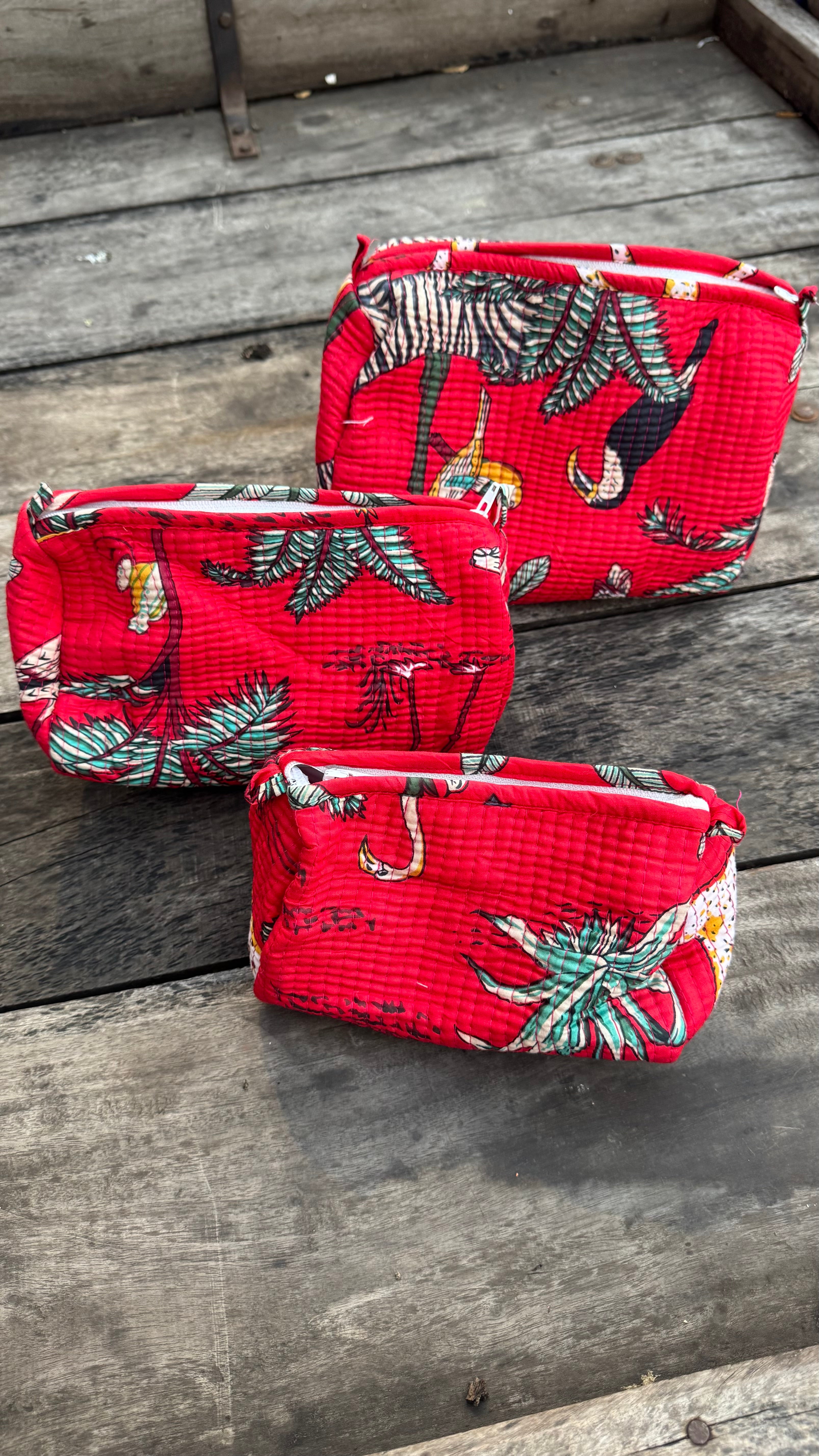 Jungle pouch set (3pc)