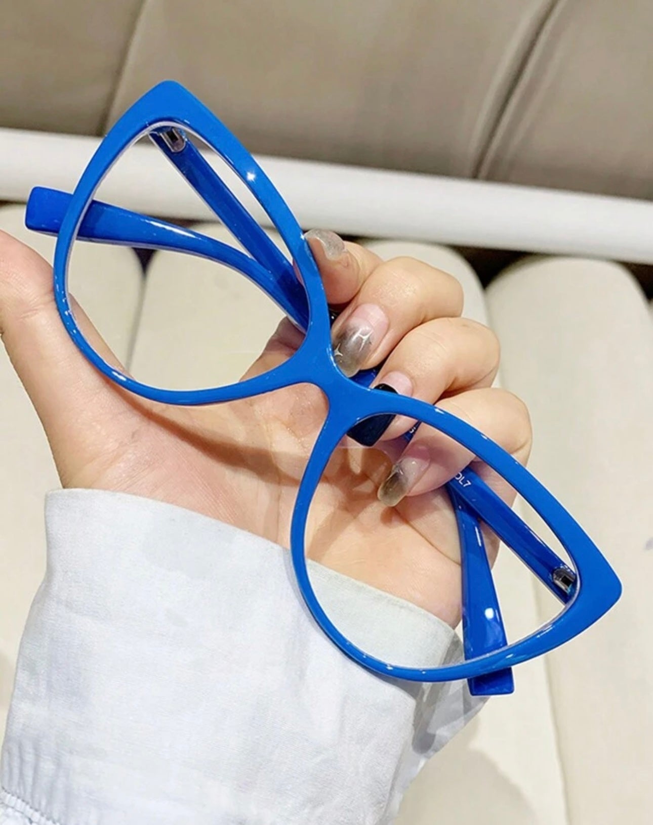 1pc Vintage Cat Eye Women's Eyeglass Frame, European And American Personality Fashion