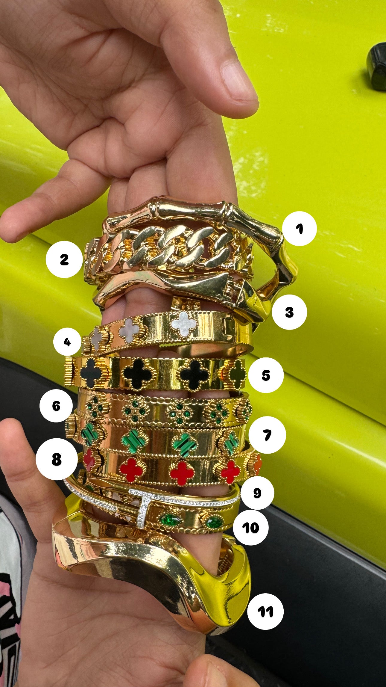 Antitarnish free size bracelets