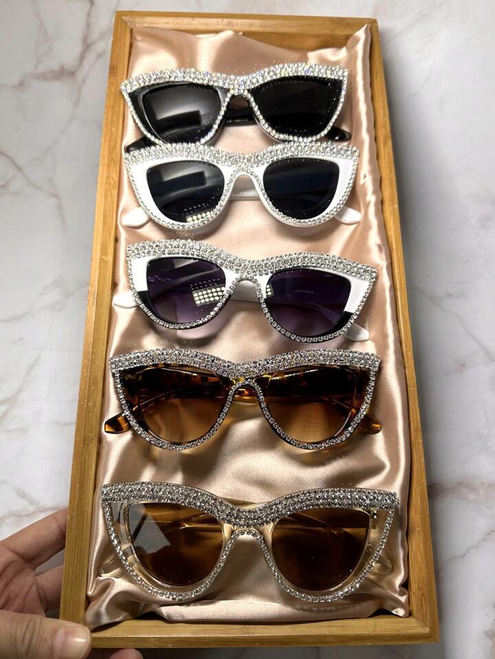 Cat Eye Glasses Star Studded Sunglasses Gucci Star Studded Sunglasses