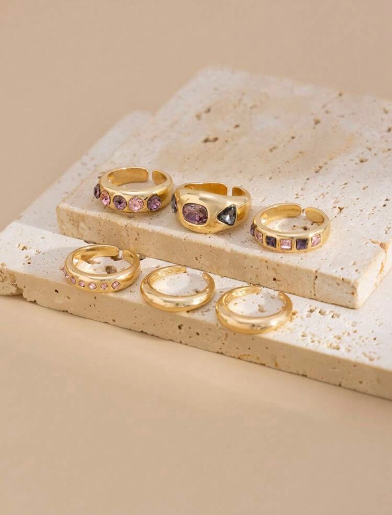 6 pc ring set