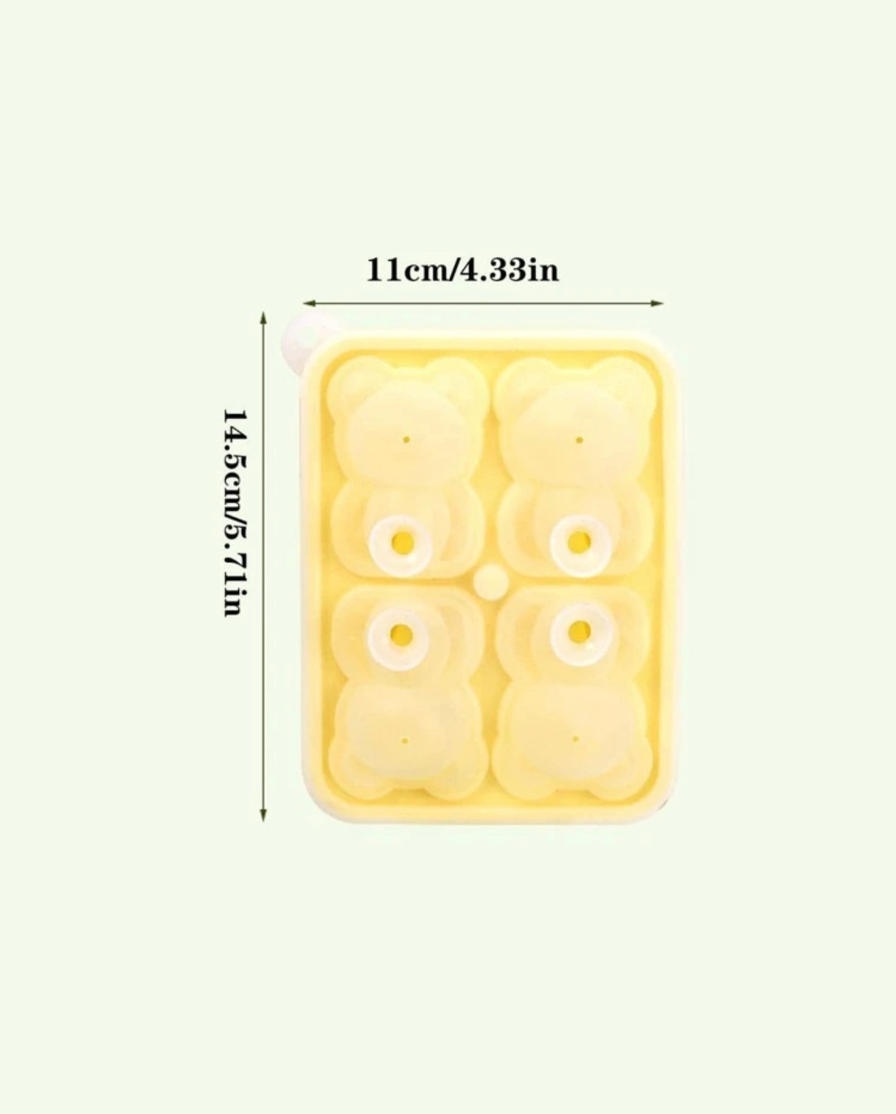 1pc Bear Shaped Ice Mold