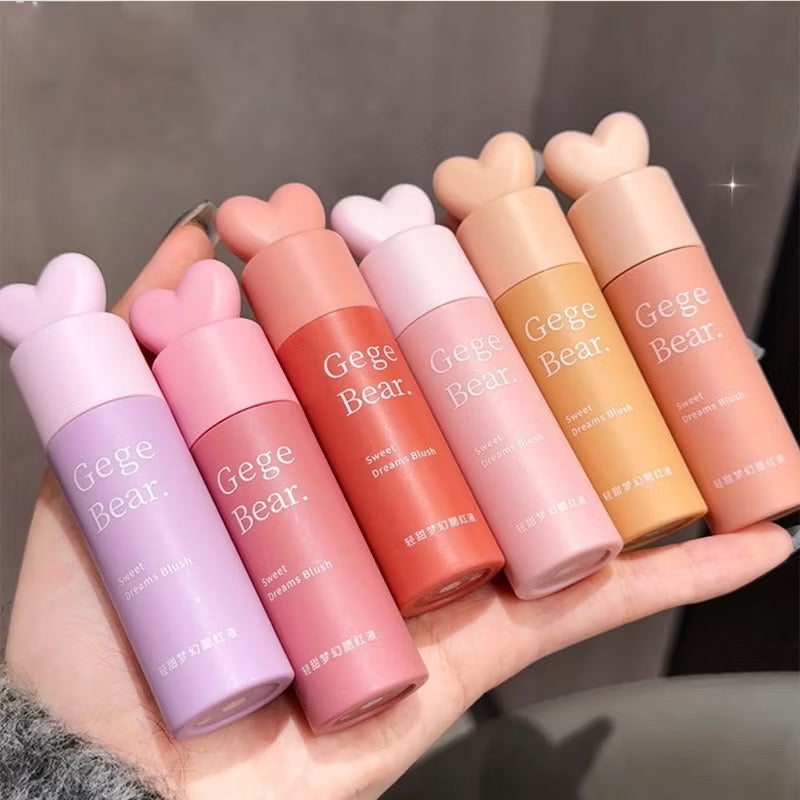 Gege heart top liquid blush