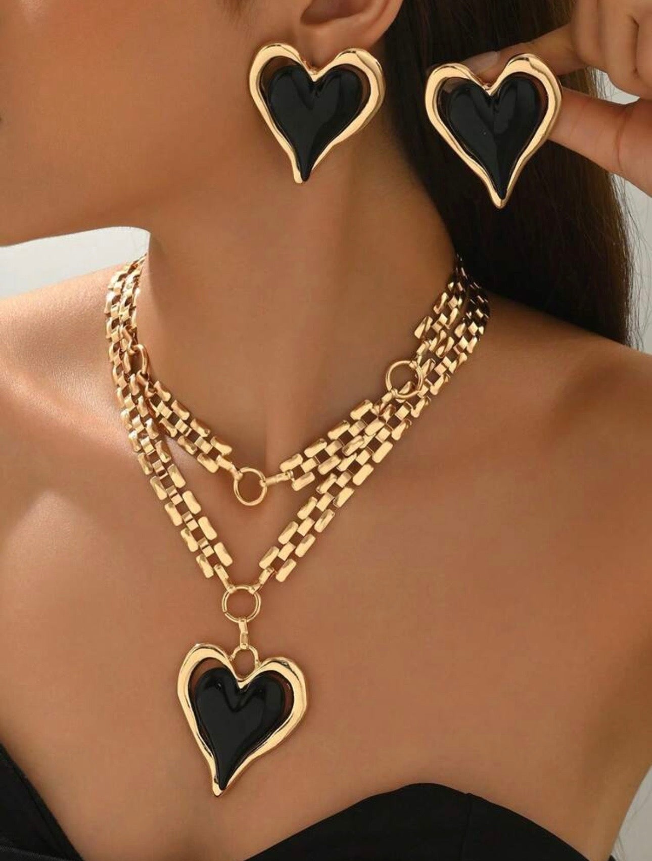 Neckpiece set 8