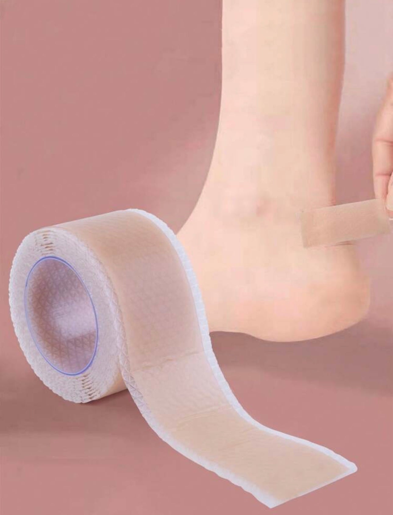 1 100cm Silicone Invisible Adhesive Cushion Insole Pads For High Heels, Anti-Slip And Anti-Wear Foot Protectors