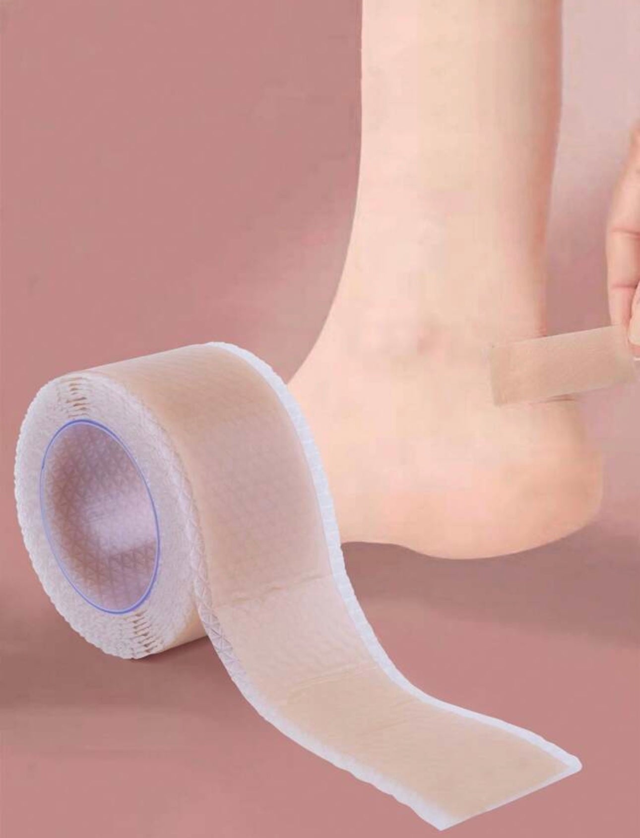 1 100cm Silicone Invisible Adhesive Cushion Insole Pads For High Heels, Anti-Slip And Anti-Wear Foot Protectors