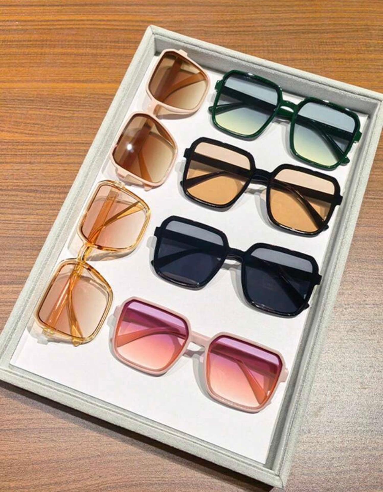 6 pc sunglass set