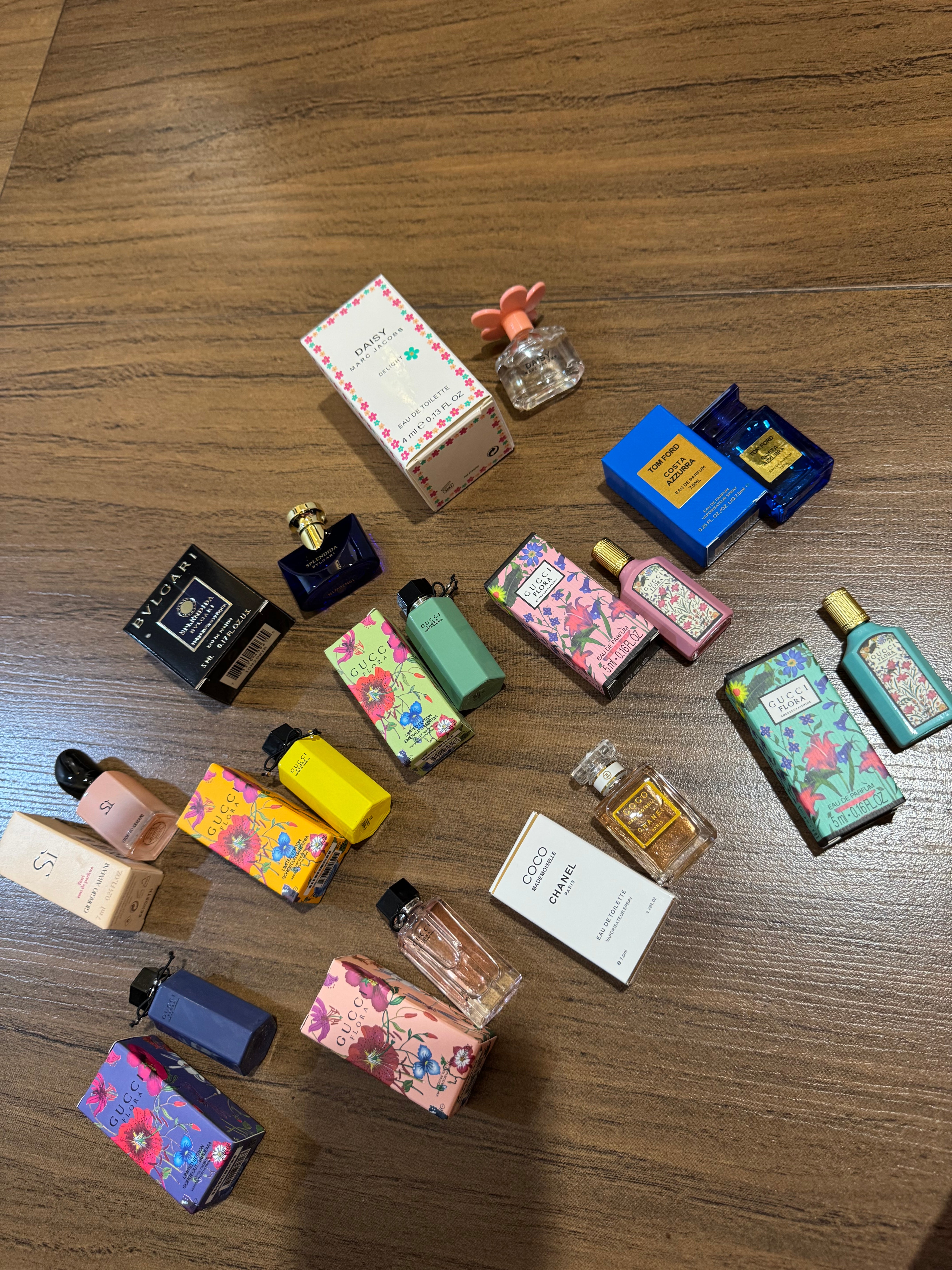 Mini perfumes new