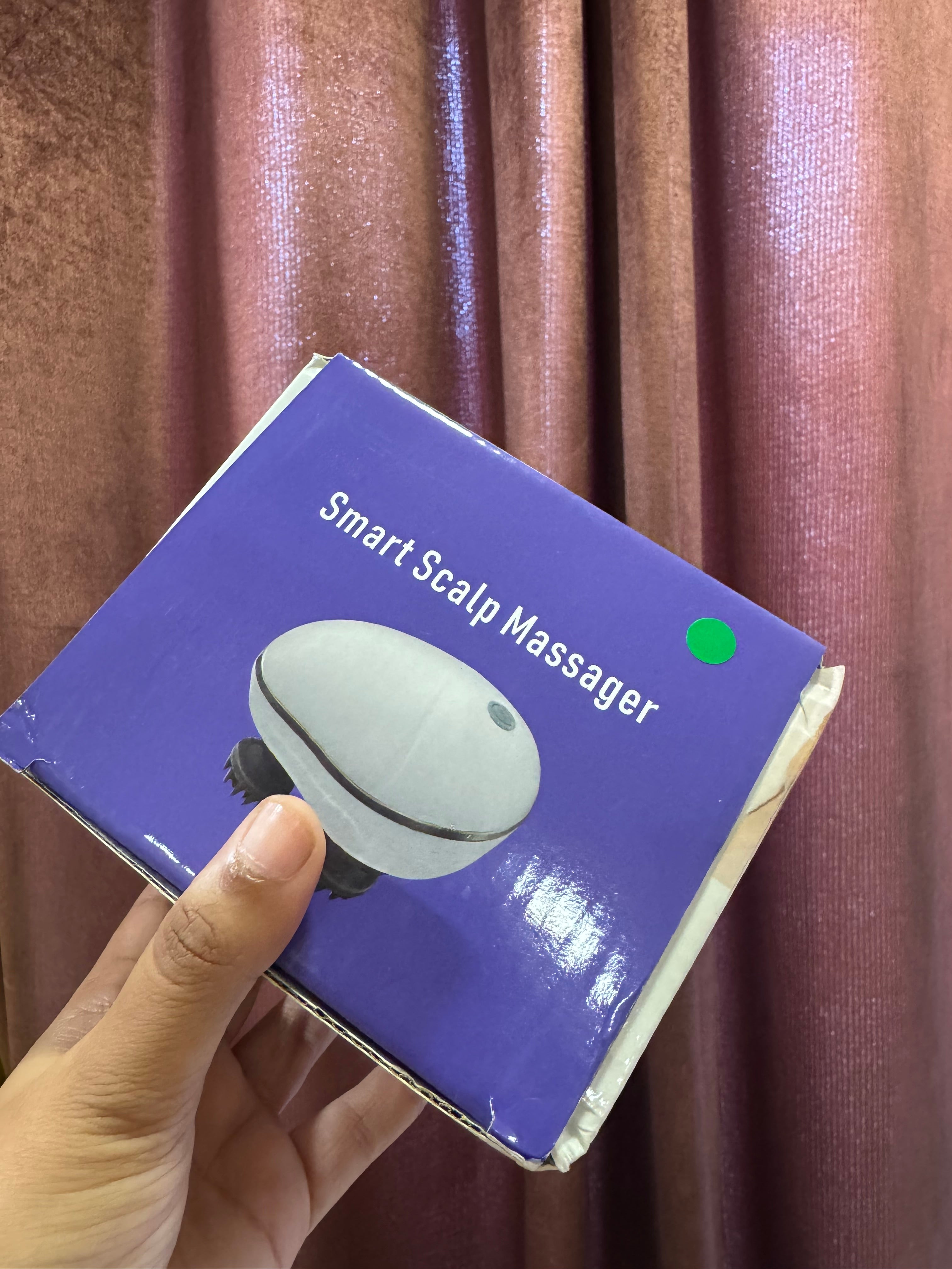 Smart scalp massager