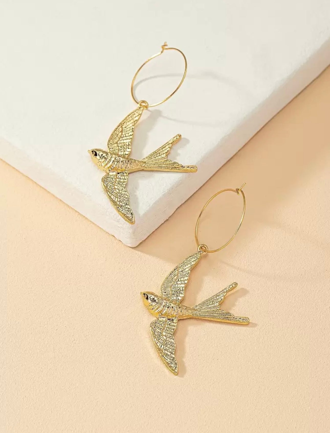 Bird Drop Earrings