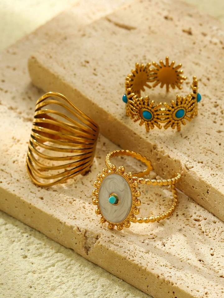 3pc ring set