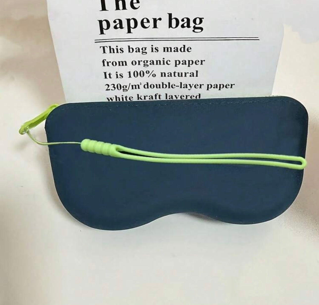 Silicon sunglass case