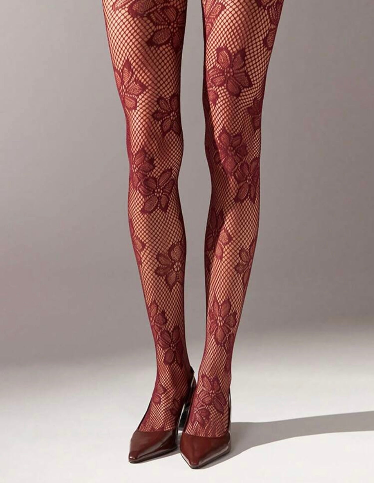 Women's New Style Pantyhose With Fishnet Design 1021