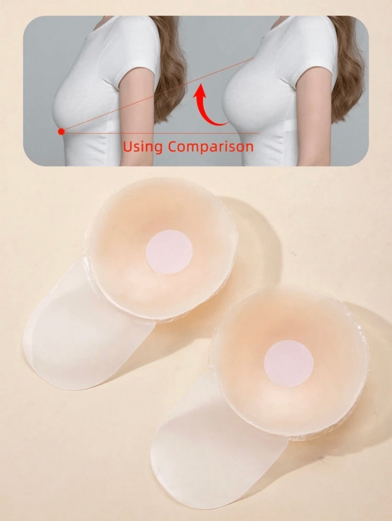 Push up silicon pads 2 pc