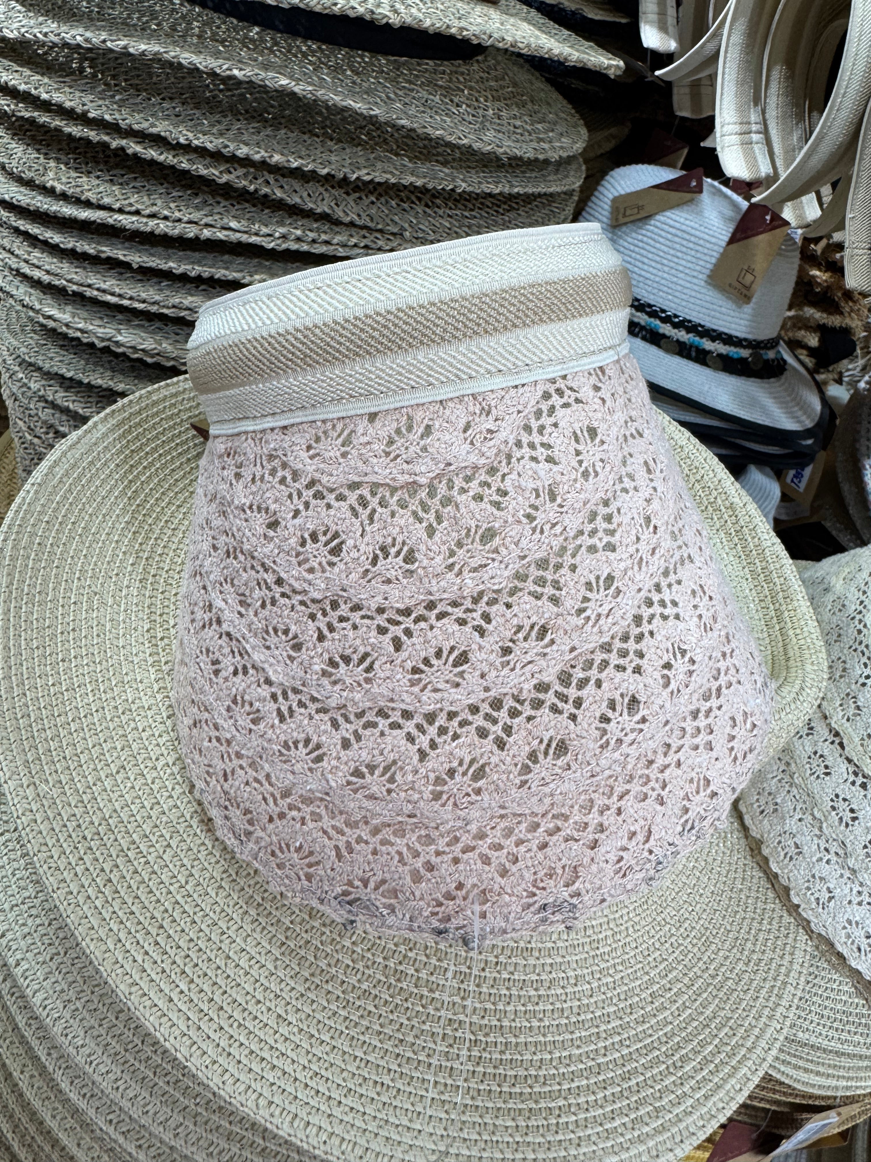 Lace hat band