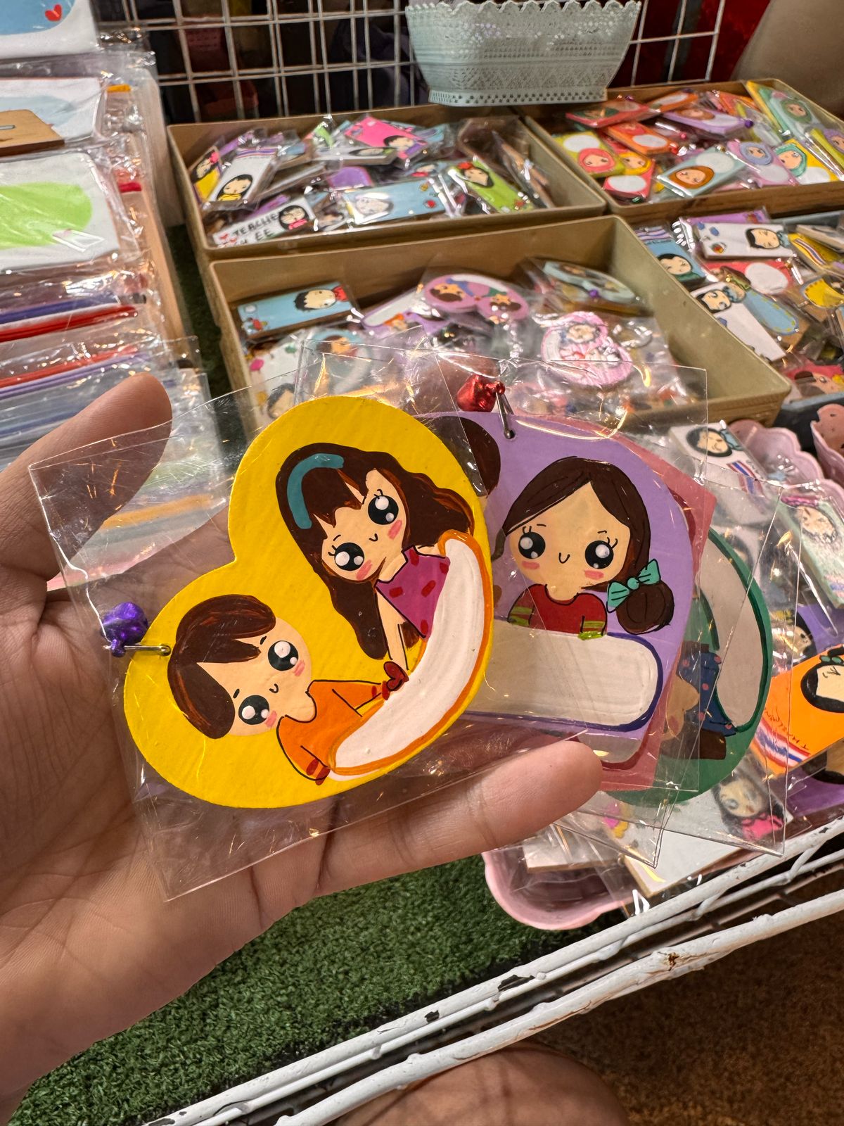 Customised Couple Keyring