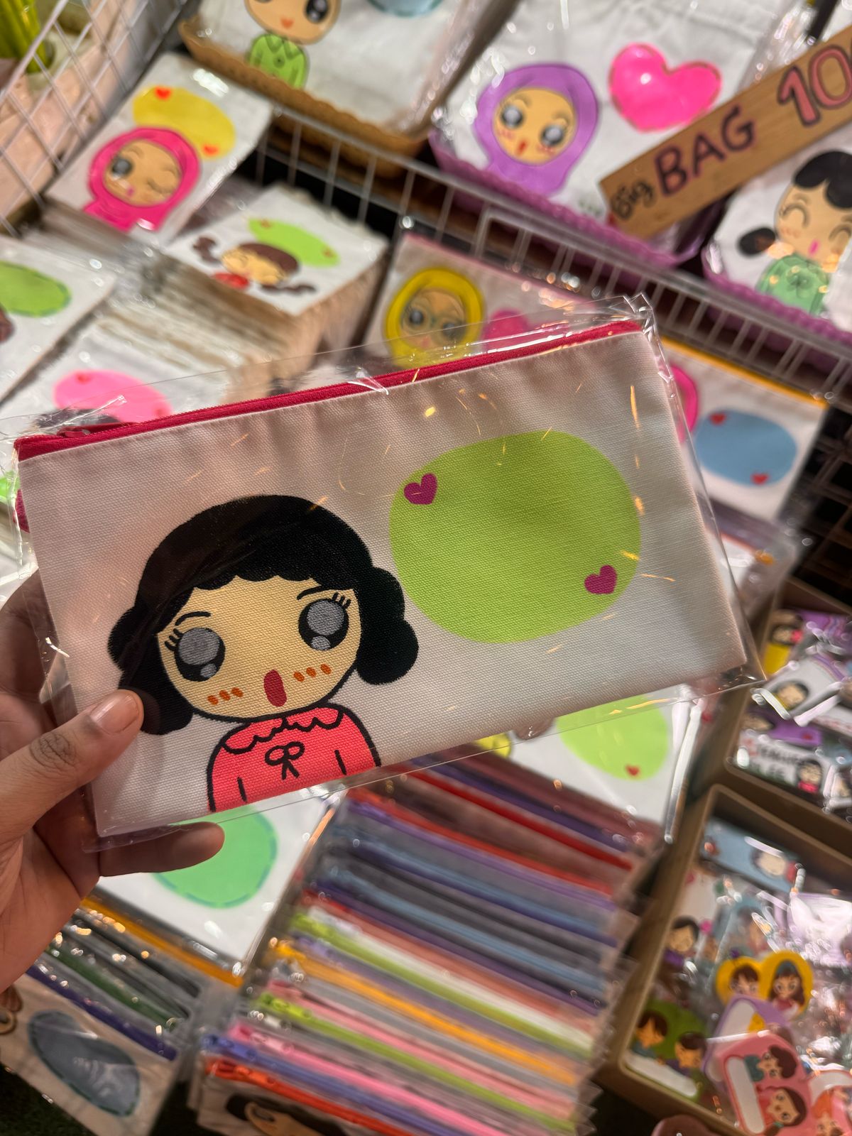 Customised Hand Painted Pouch