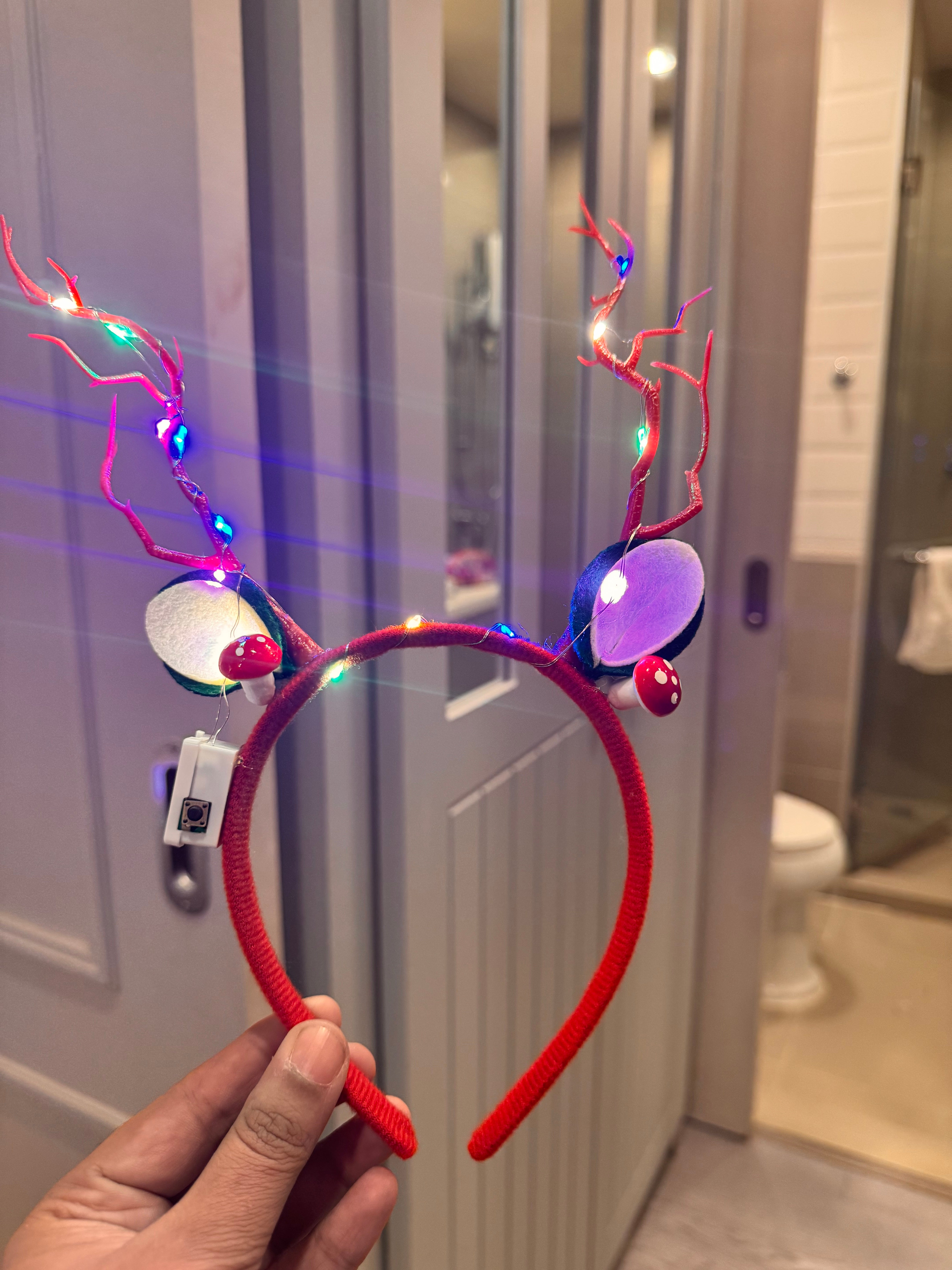 Light Christmas NY hairband