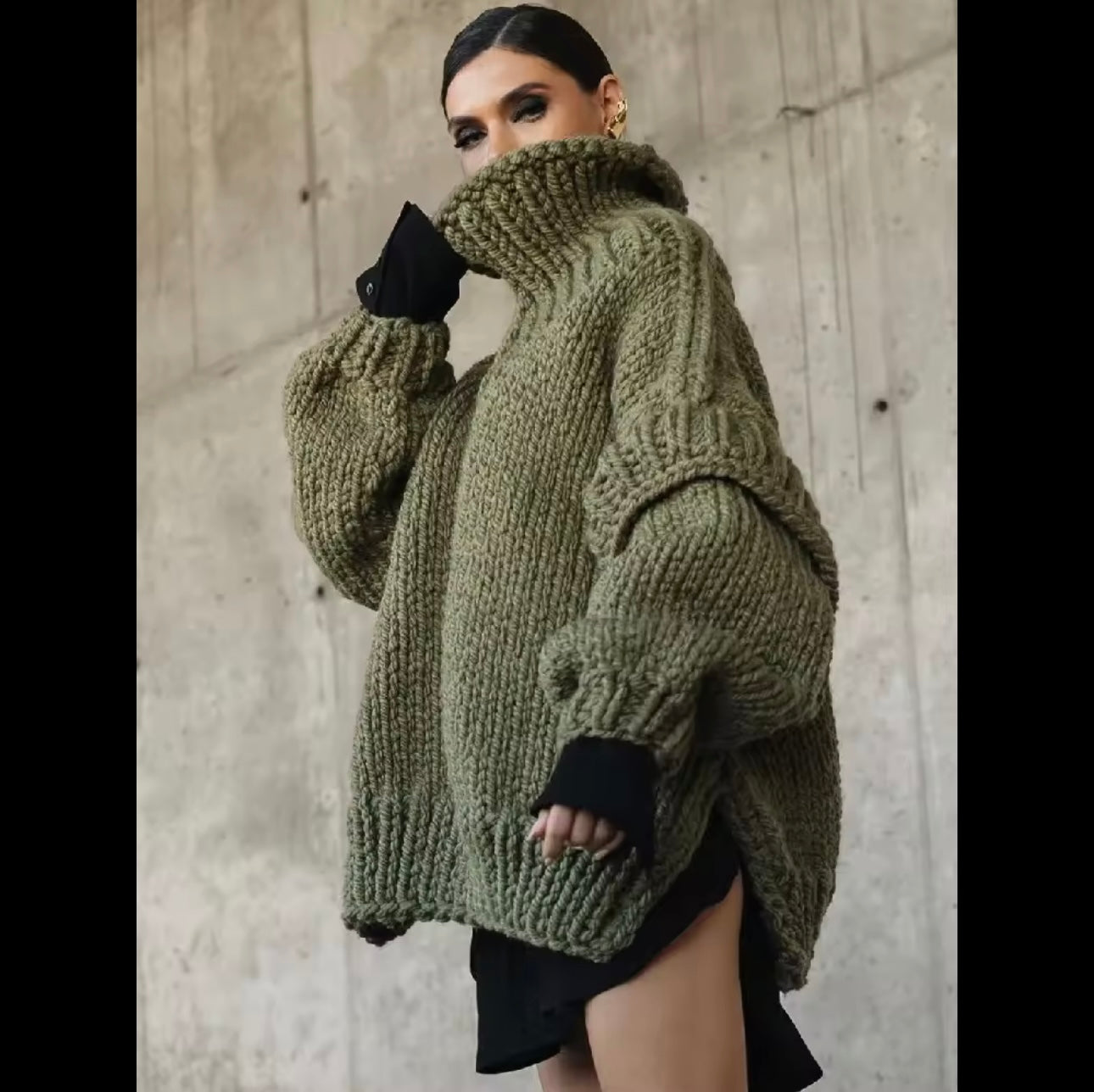 Crochet sweater