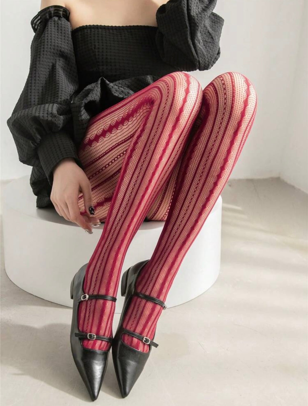 Knitted stockings