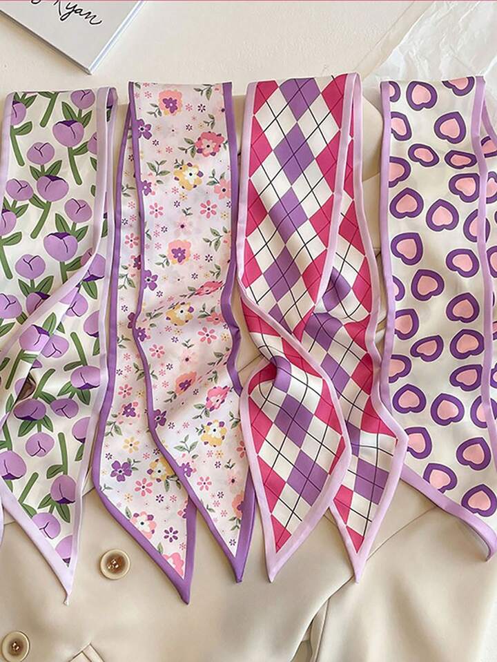 Silk scarves (4pc)