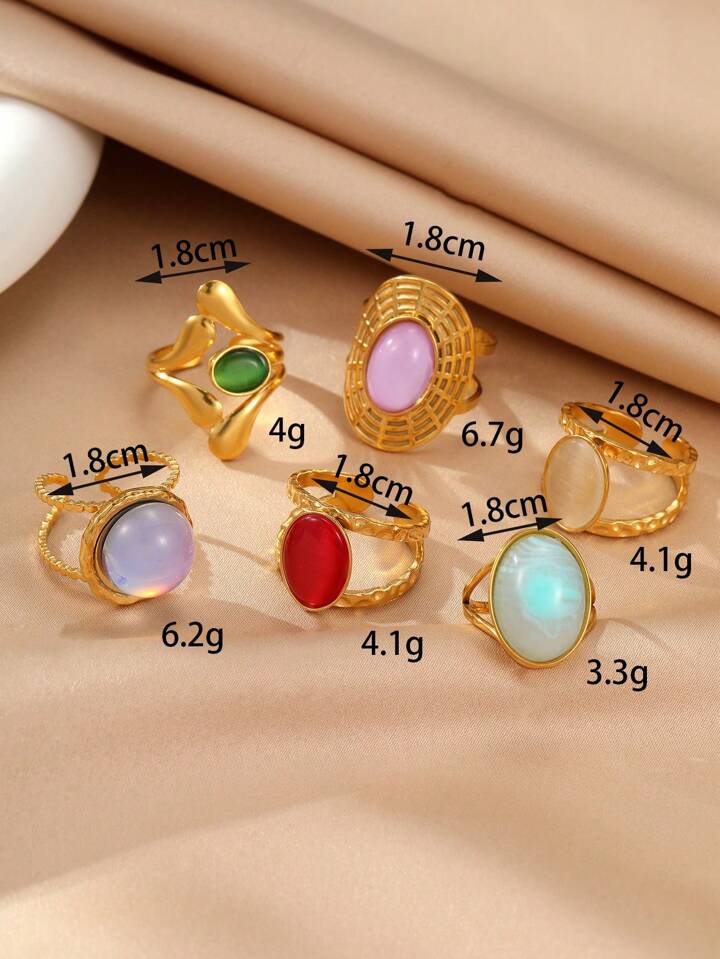 6pc rings