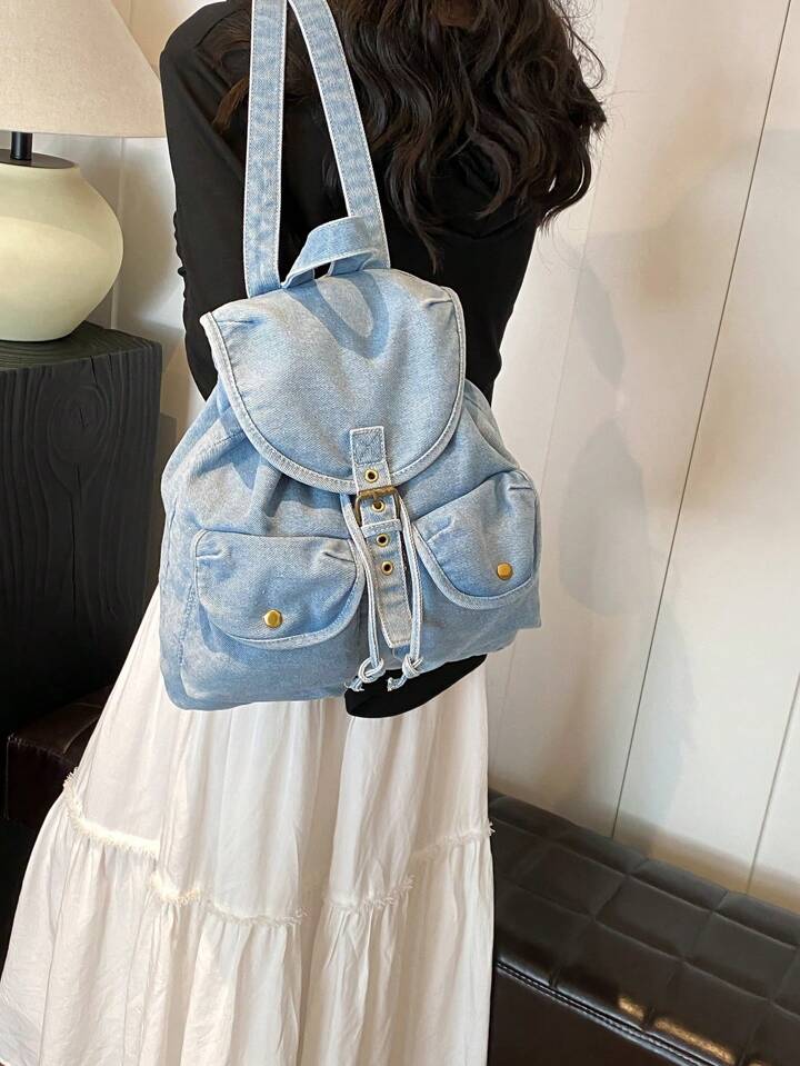 Denim bagback