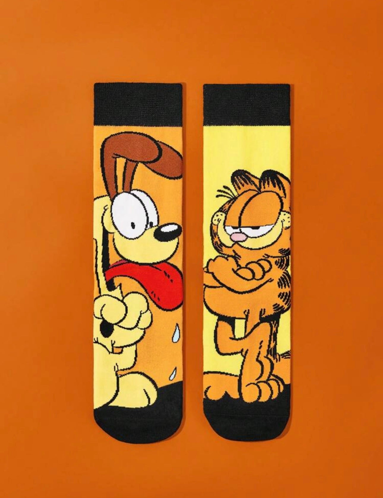 Garfield Mid Calf Socks