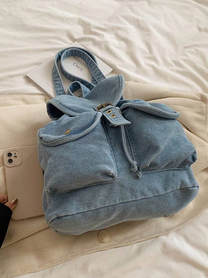 Denim bagback