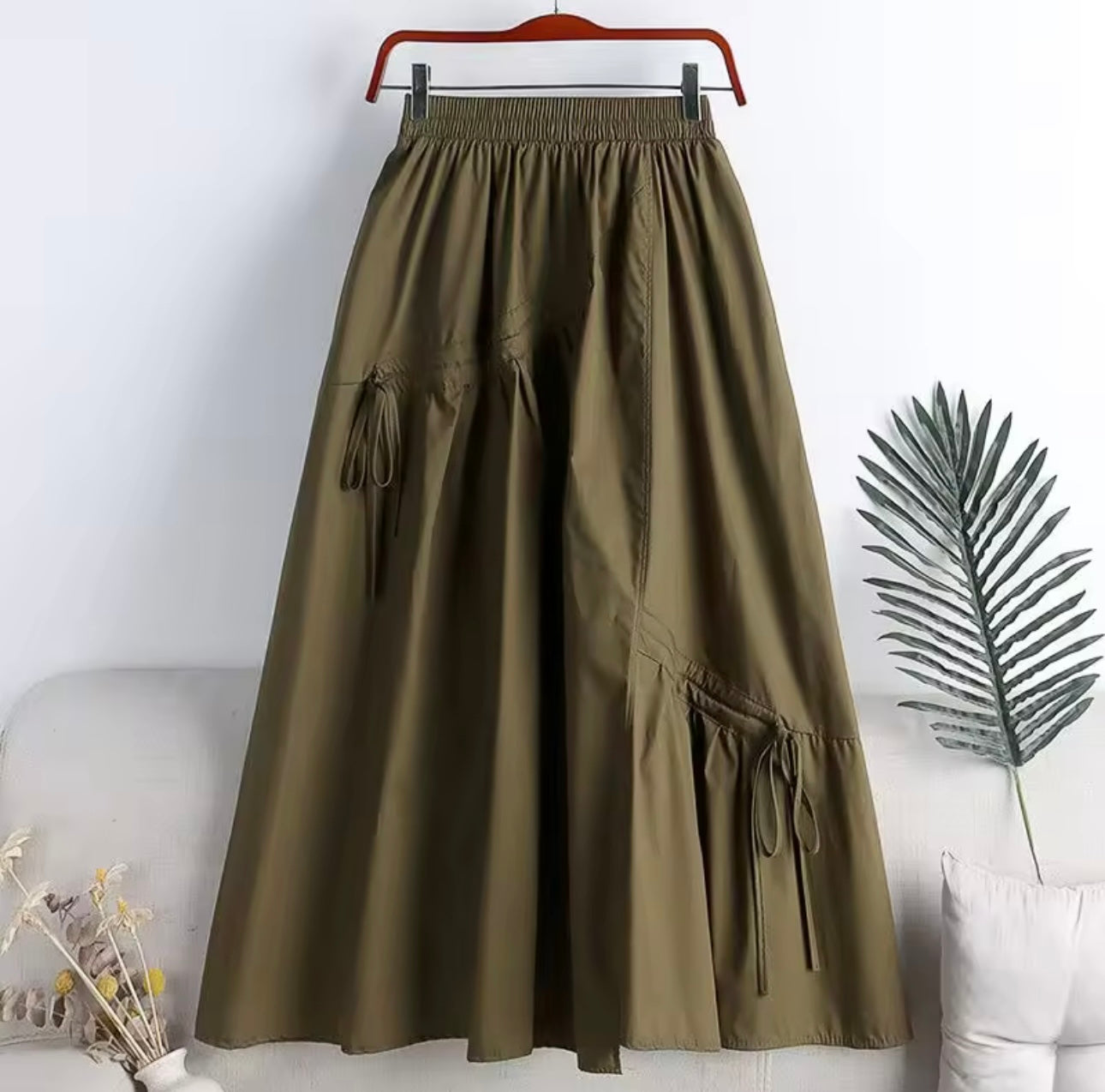 Cotton A line Skirt