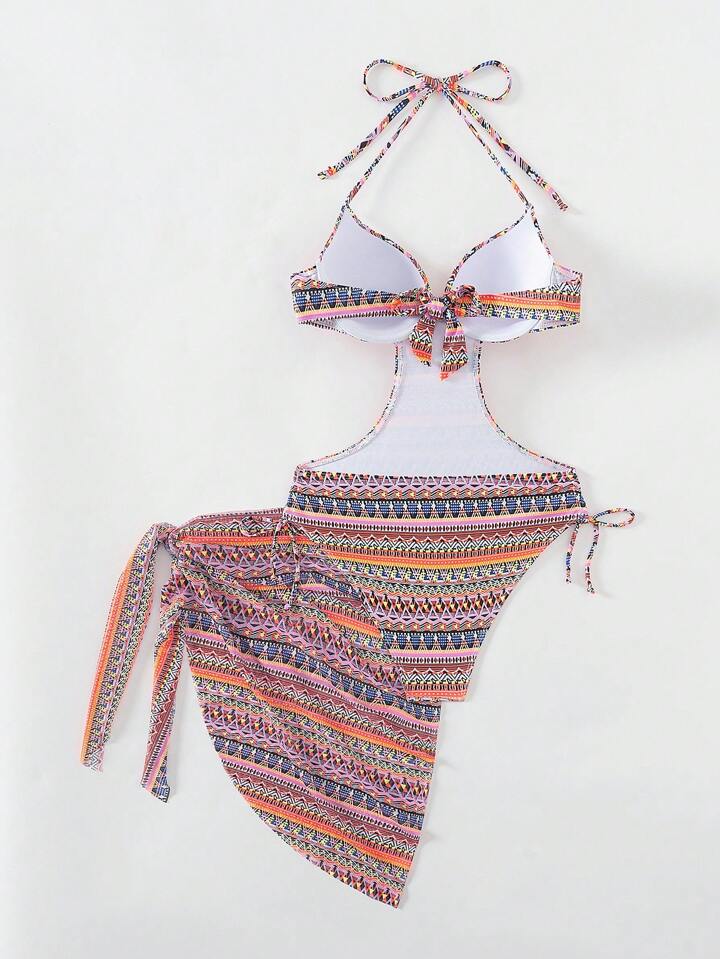 Halter Neck Swim Suit