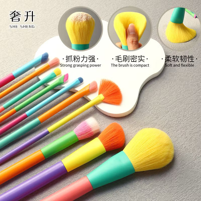 Rainbow brush set