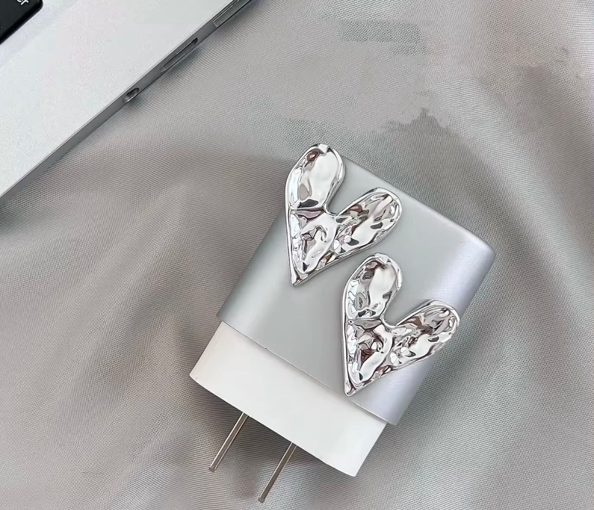 Heart Phone Cable Adapter Protector