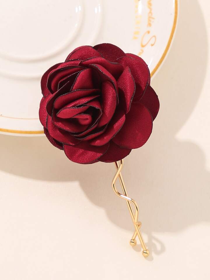 Rose Hair Clip