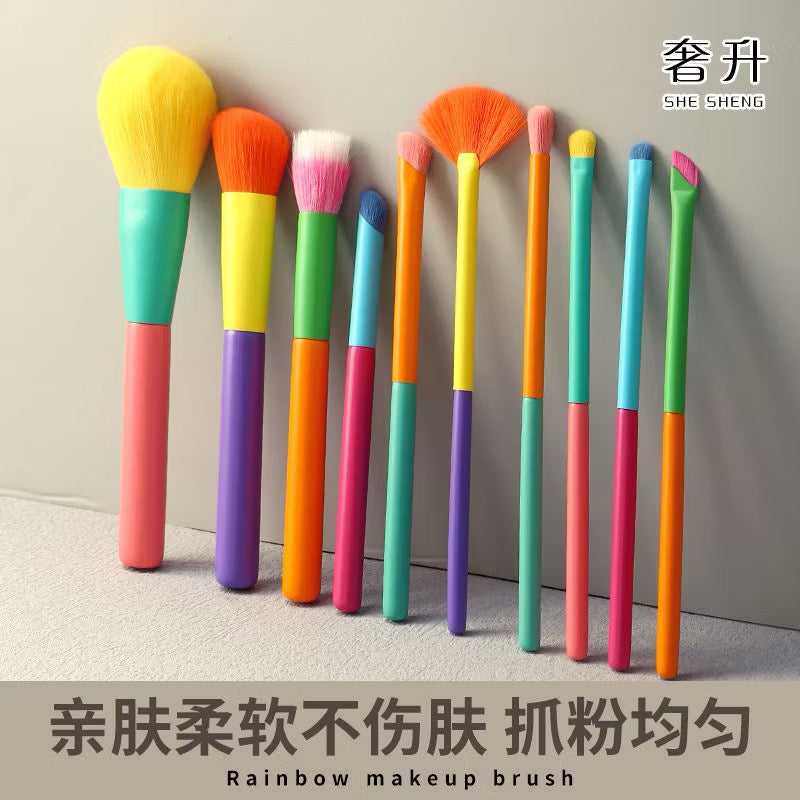 Rainbow brush set