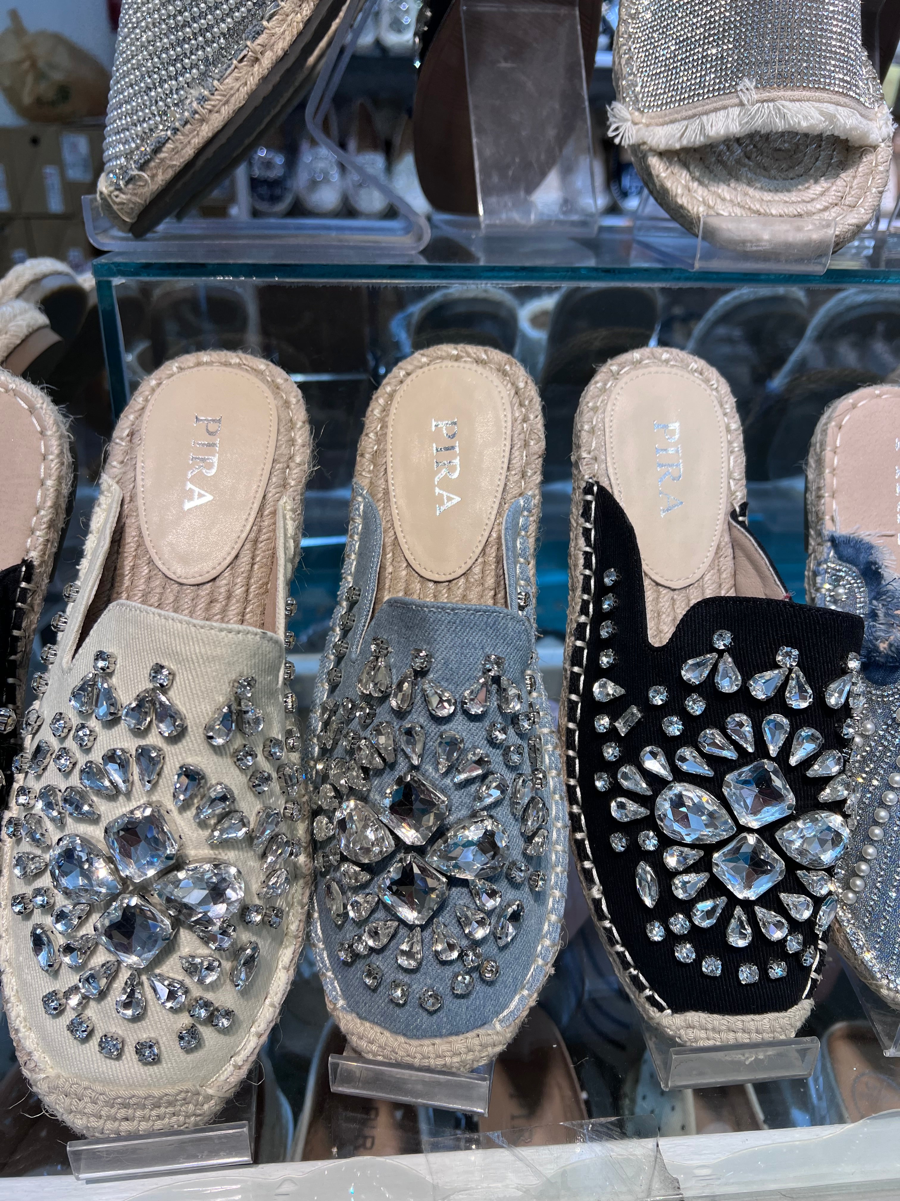 Rhinestone Flops