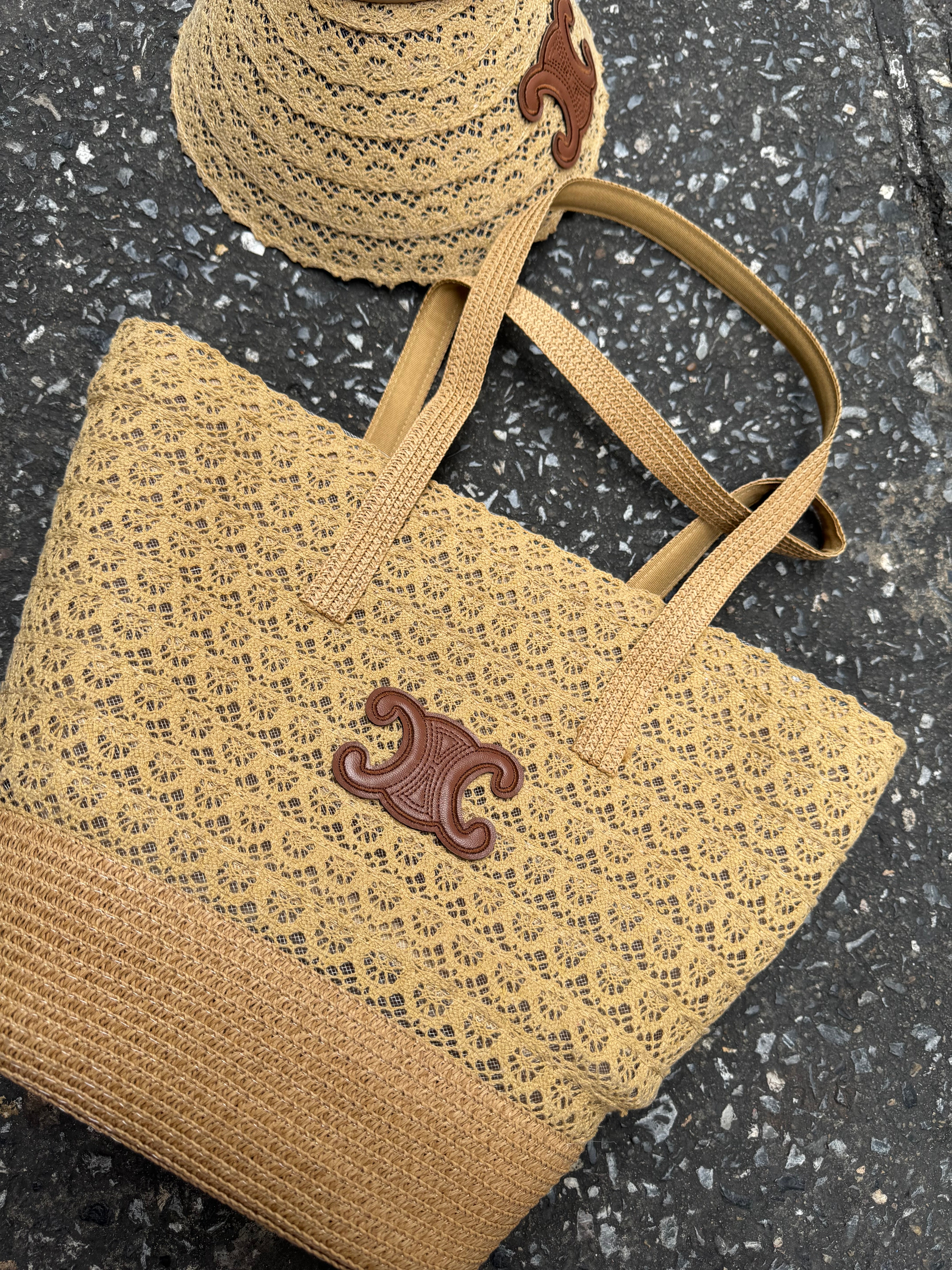 Hat with bag