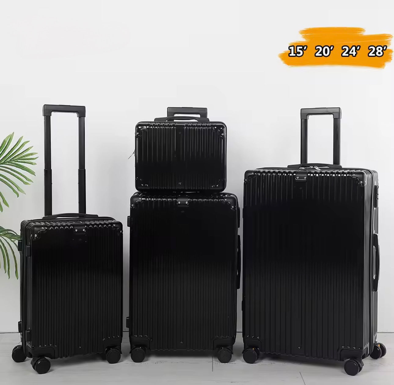 Set of 5 luggage