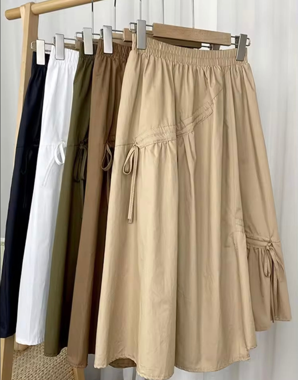 Cotton A line Skirt