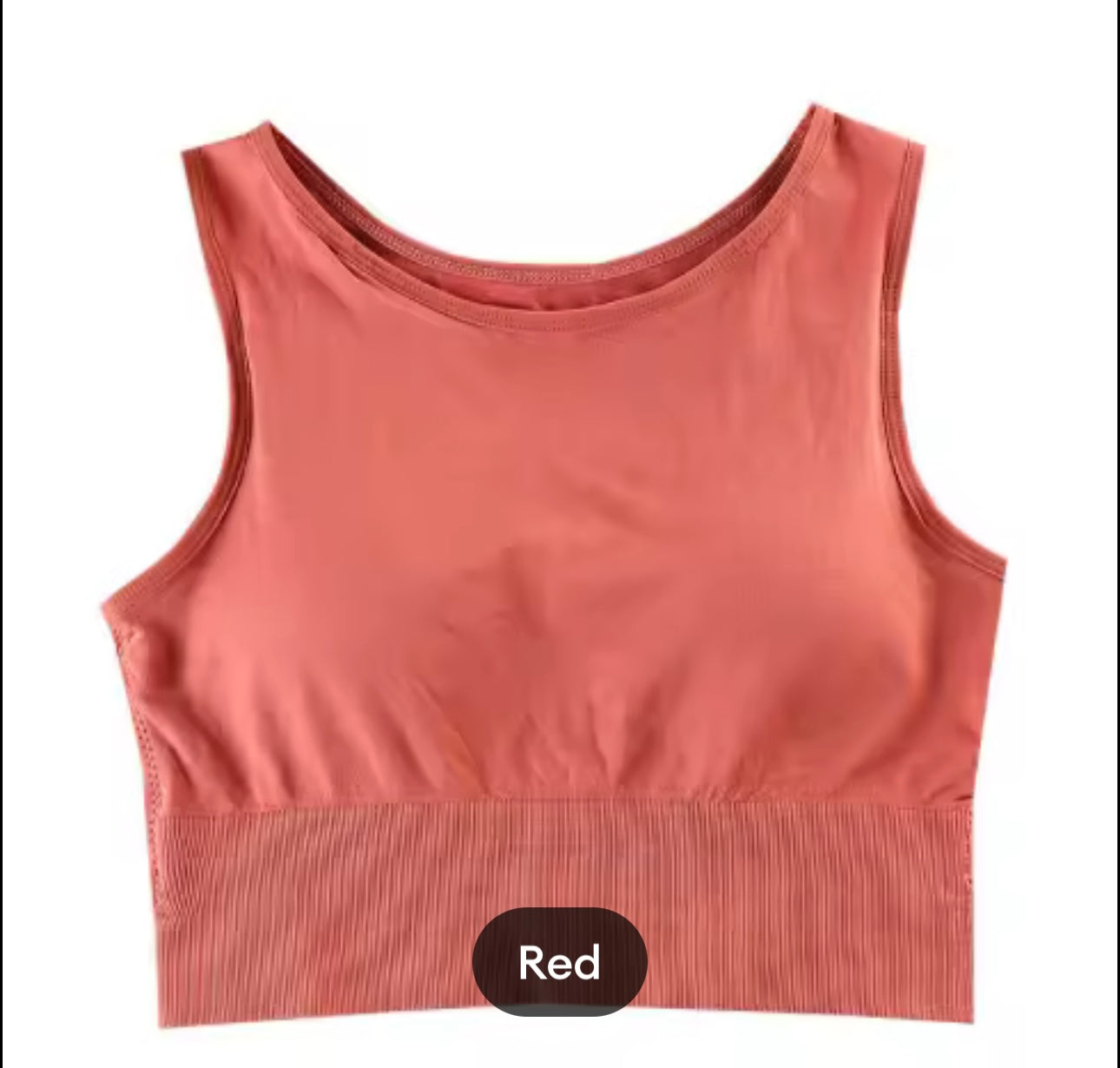 Round Neck Paded Top