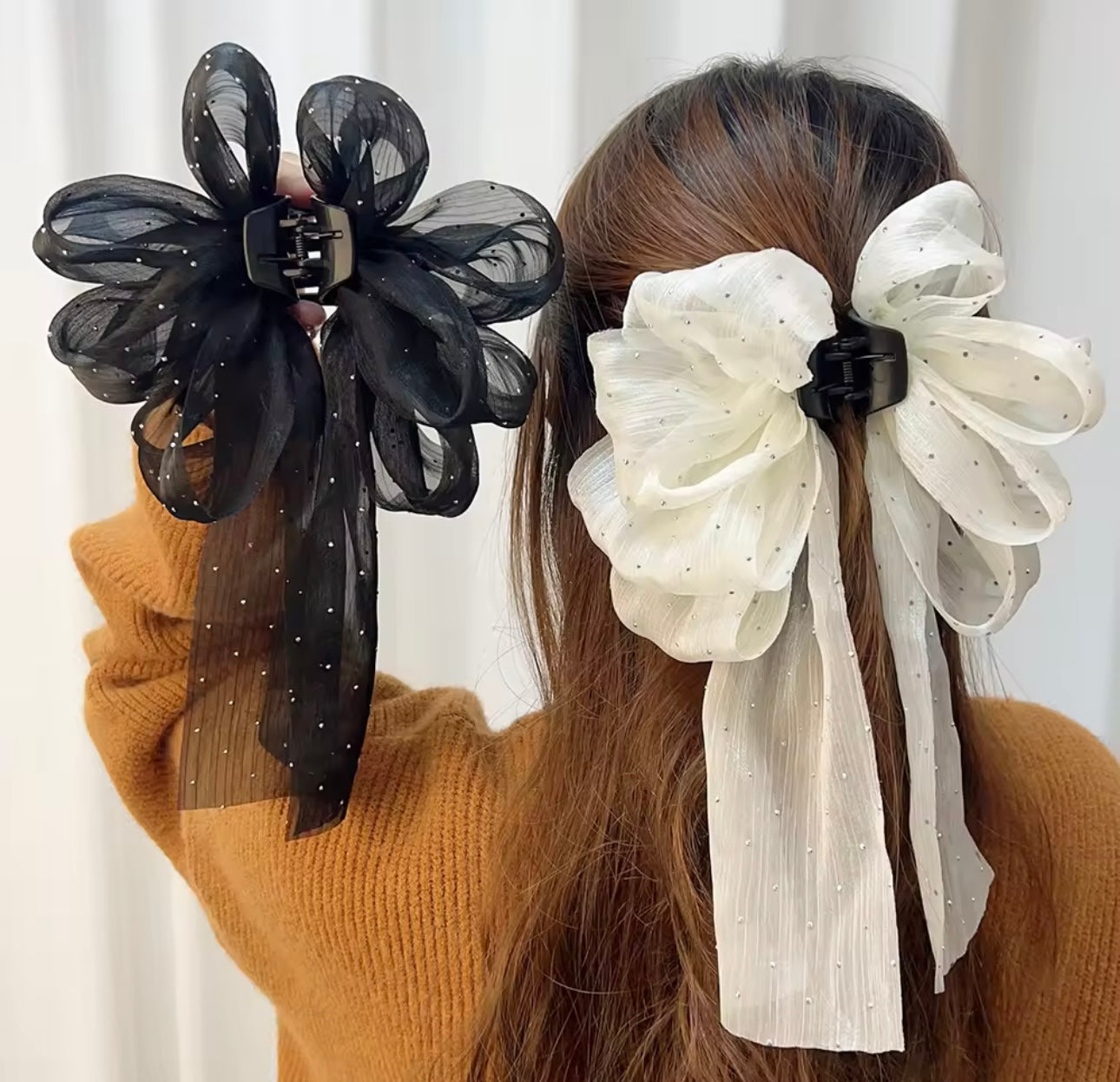 Flower Clutch Bow