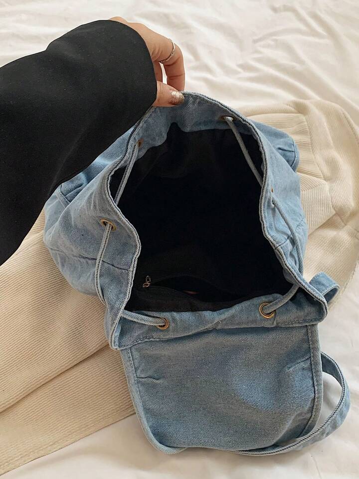 Denim bagback