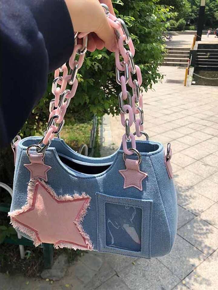 Star Denim bag